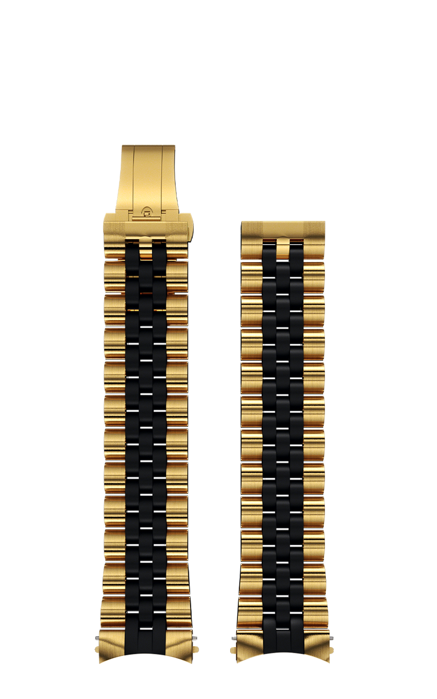 President bracelet, Gold - Black
