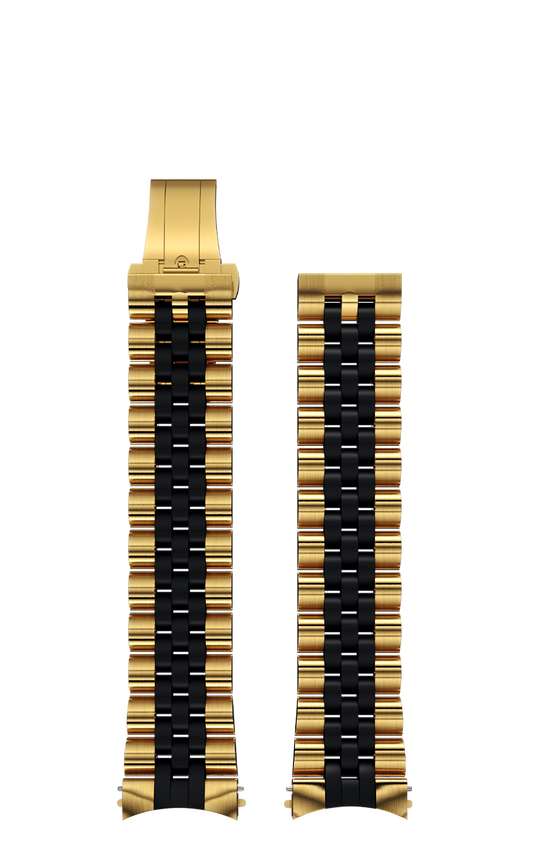 President bracelet, Gold - Black