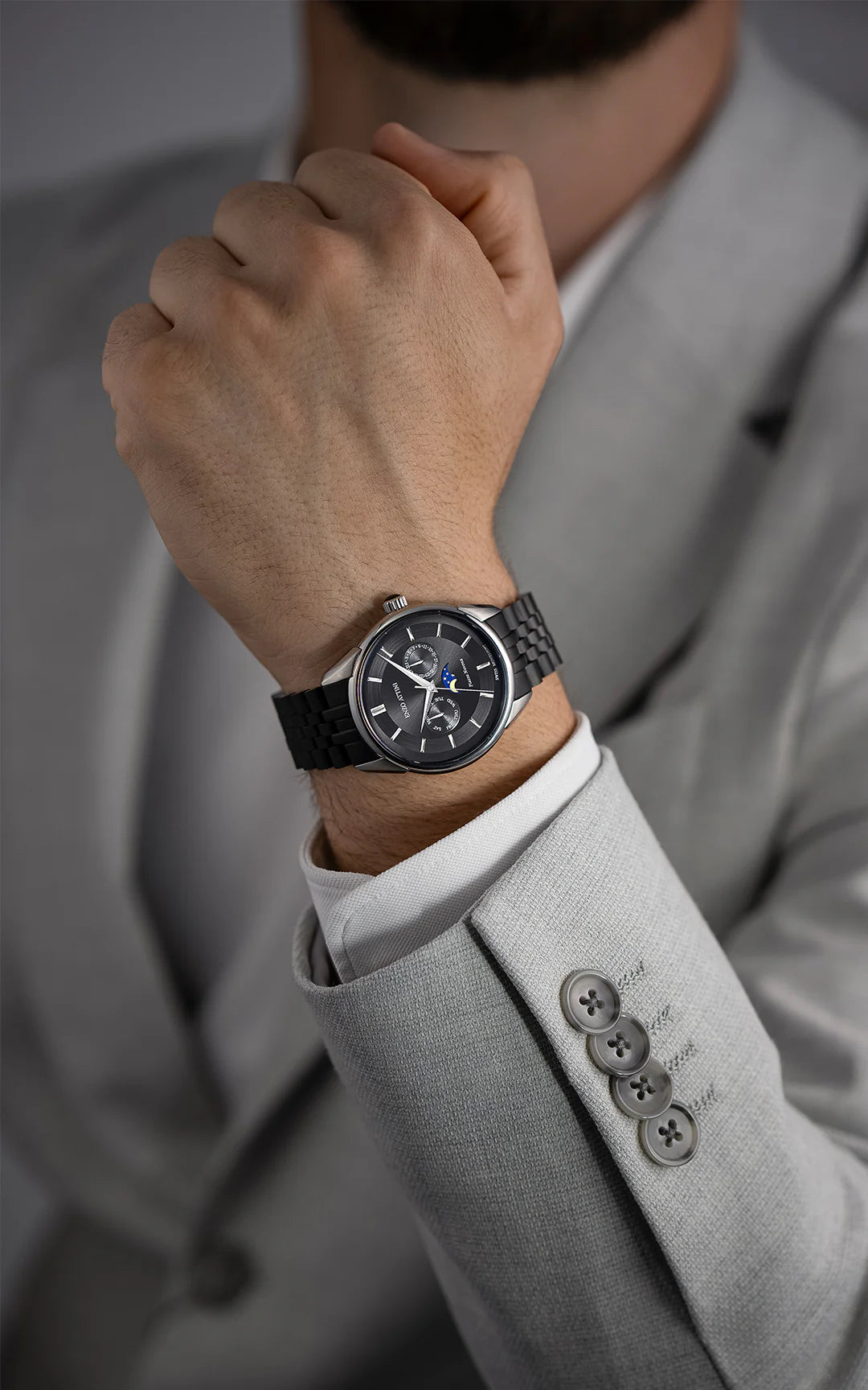 NEW Piazza Navona, Roma - President Bracelet / Swiss Movement