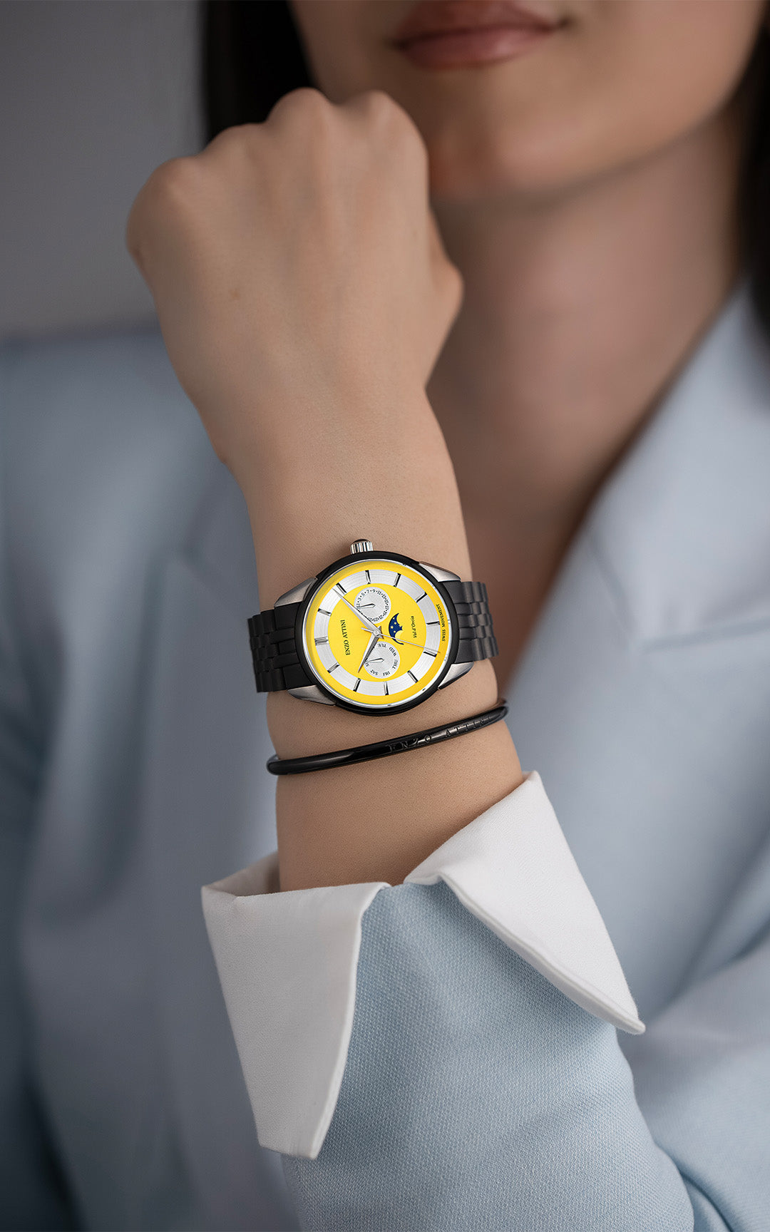 Val d'Orcia - President Bracelet / Swiss Movement.
