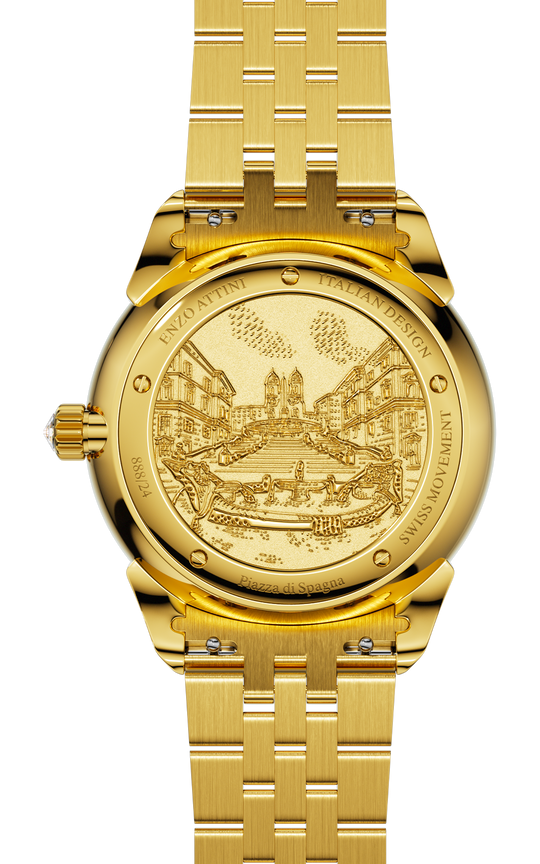 NEW Piazza di Spagna - President Bracelet / Swiss Movement