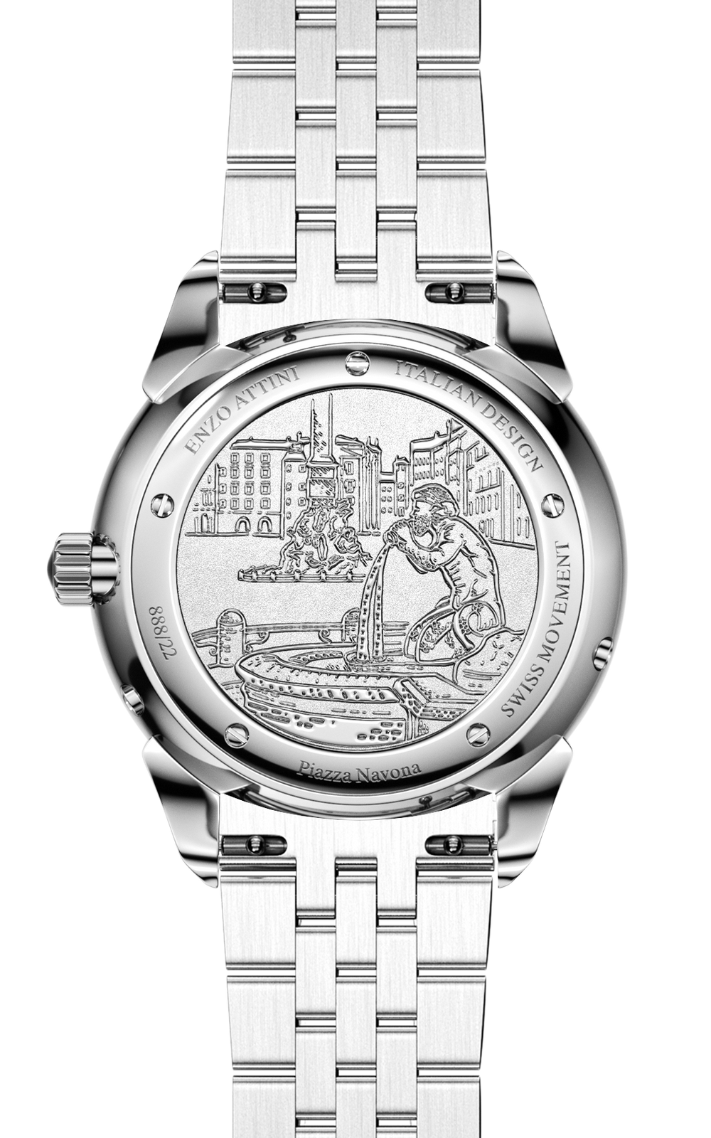 Piazza Navona, Roma - Bracelet / Swiss Movement.
