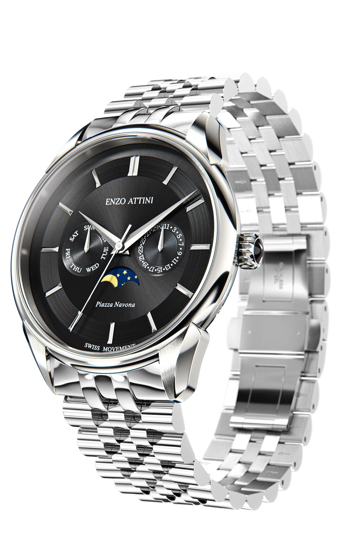 Piazza Navona, Roma - Bracelet / Swiss Movement.