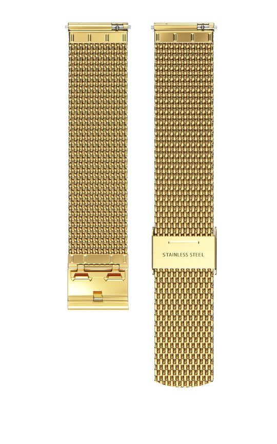 Mesh Strap / Gold