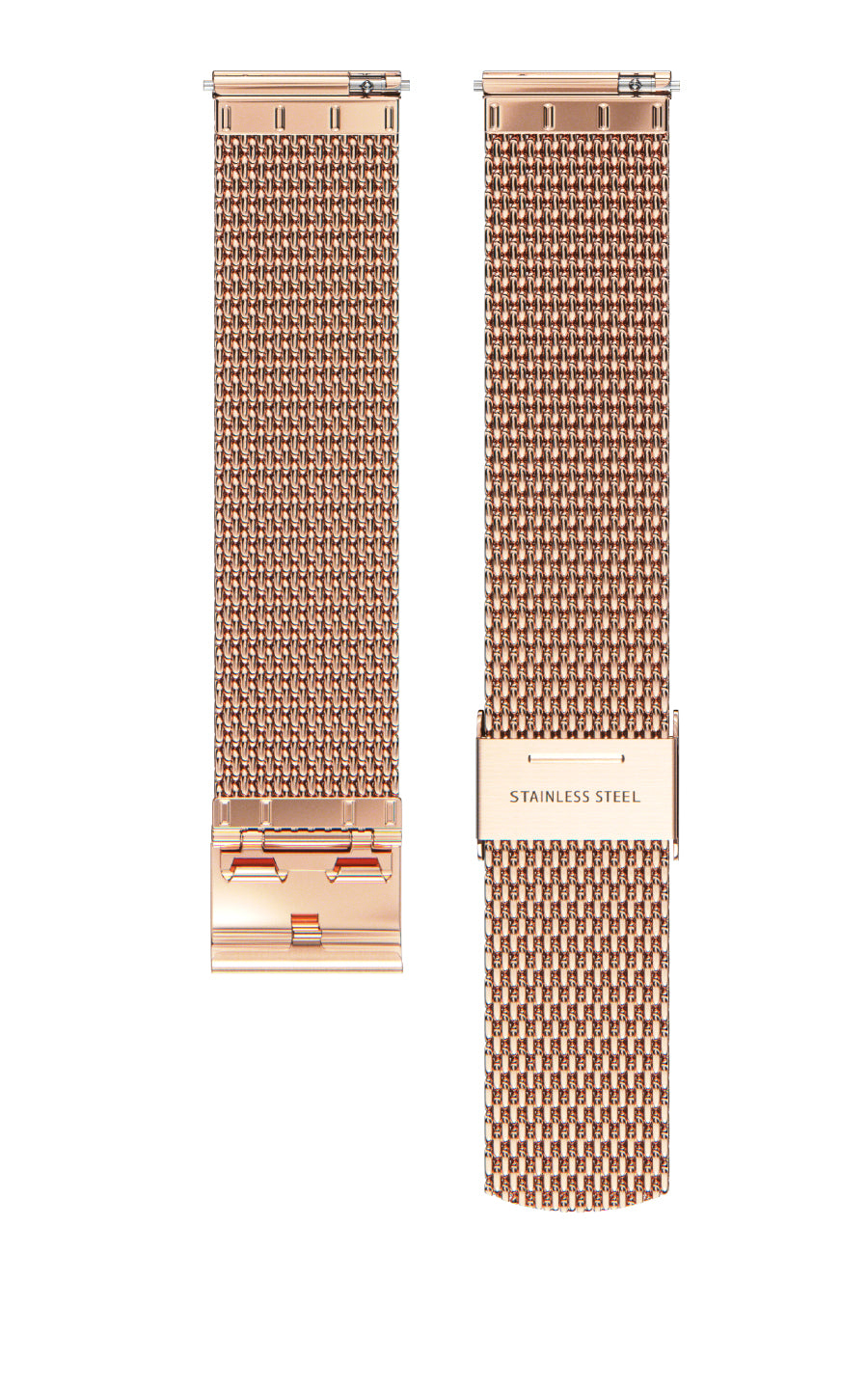 Mesh Strap / Rose Gold